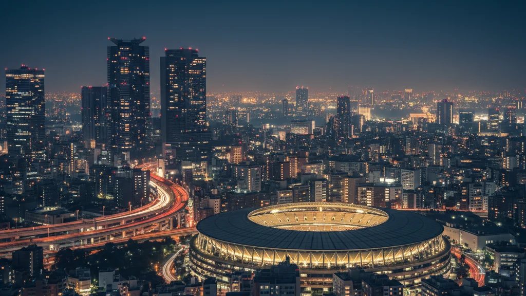 TWICE North American tour ends — Tokyo skyline at night ahead of Japan National Stadium dates — KoreaHacks