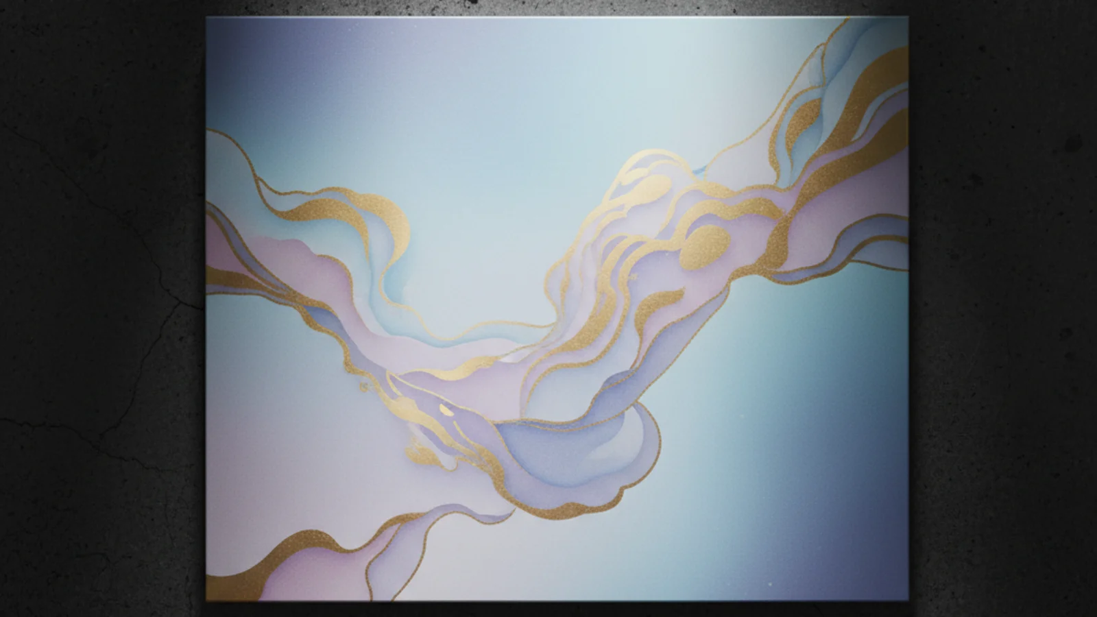 TWS NO TRAGEDY — a sleek modern K-pop album cover with gradient artwork in blue and lavender — KoreaHacks