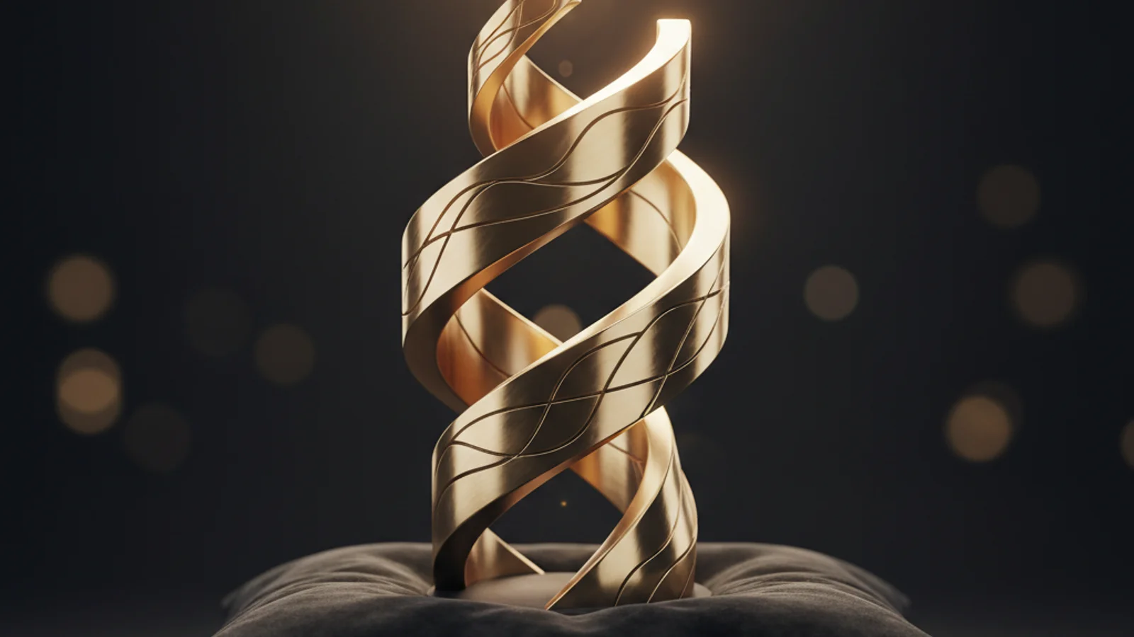 TXT Oricon record — a sleek modern music industry trophy under warm spotlight — KoreaHacks