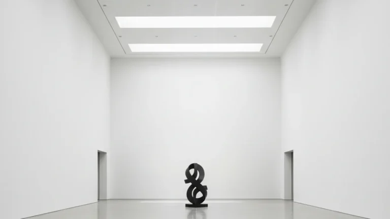 HIVE Seoul Art Fair — empty modern white-walled contemporary art gallery with high ceilings and skylight — KoreaHacks