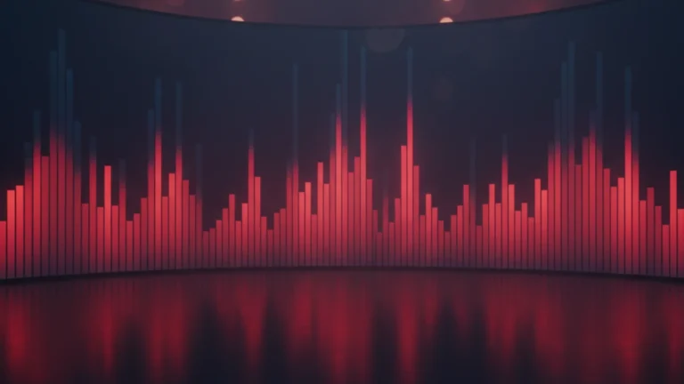 Jennie Dracula Billboard milestone — abstract music chart visualization with red and navy gradient bars ascending — KoreaHacks